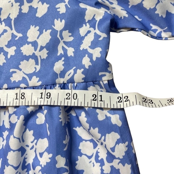 Made with ❤️ Blue Size XXL Printed Knee Length Tunic Dress - Picture 10 of 13